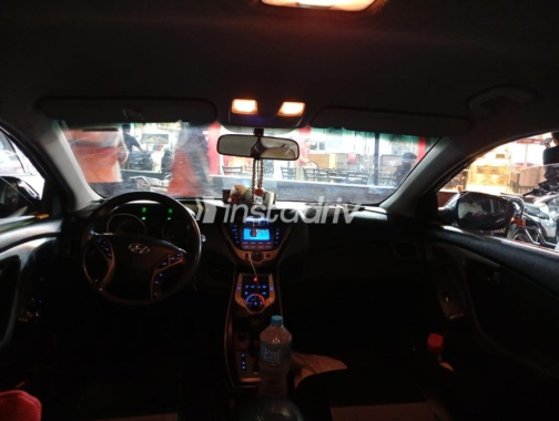 Hyundai Elantra MD 2013 Black Automatic Used for Sale in Sadat City - 3