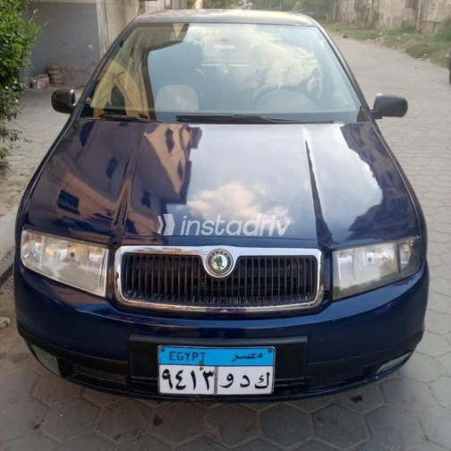 Skoda Fabia 2003 Blue Automatic Used for Sale in Greater Cairo ( Cairo + Giza) - 4