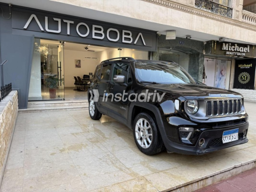 جيب رينيجيد 2019 أسود أوتوماتيك مستعملة للبيع في مصر الجديدة - 3
