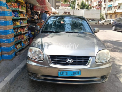 Hyundai Verna 2016 White Automatic Used for Sale in Greater Cairo ( Cairo + Giza) - 1