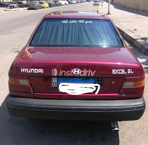 Hyundai Excel 1996 White Manual Used for Sale in Greater Cairo ( Cairo + Giza) - 4