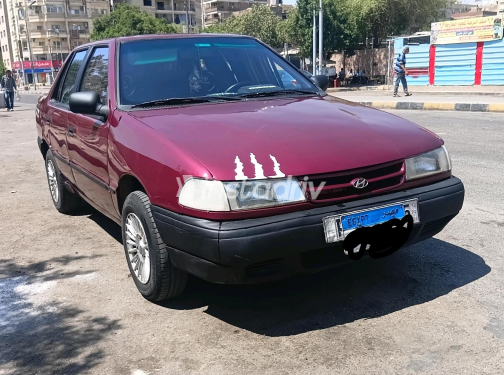 Hyundai Excel 1996 White Manual Used for Sale in Greater Cairo ( Cairo + Giza) - 5