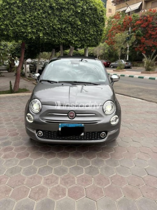 فيات 500C 2020 رمادي أوتوماتيك مستعملة للبيع في مصر الجديدة - 5