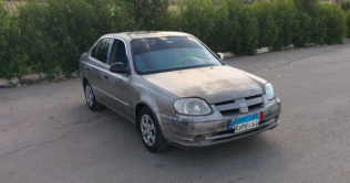 هيونداي فيرنا 2007 فضي أوتوماتيك مستعملة للبيع في الإسماعيلية