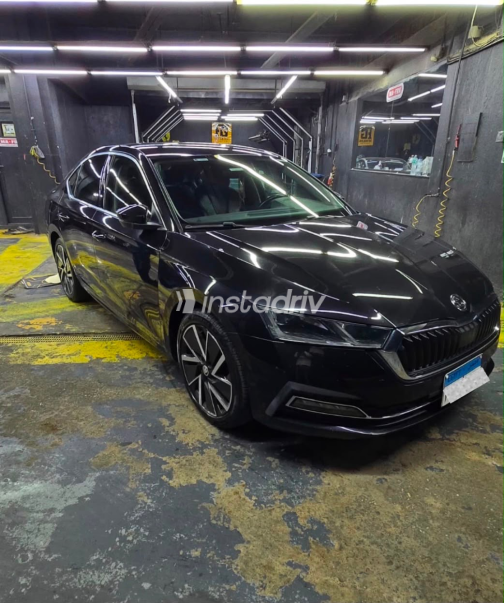 Skoda Octavia A8 2021 Black Automatic Used for Sale in Greater Cairo ( Cairo + Giza) - 1