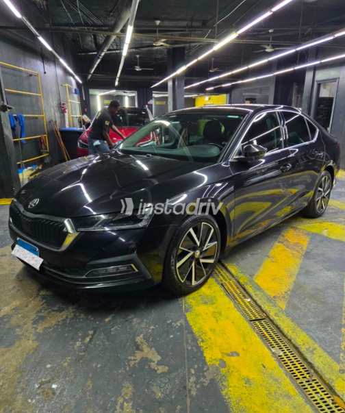 Skoda Octavia A8 2021 Black Automatic Used for Sale in Greater Cairo ( Cairo + Giza) - 2