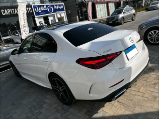 مرسيدس C 200 2022 أبيض أوتوماتيك مستعملة للبيع في القاهرة الكبرى ( القاهرة - الجيزة)