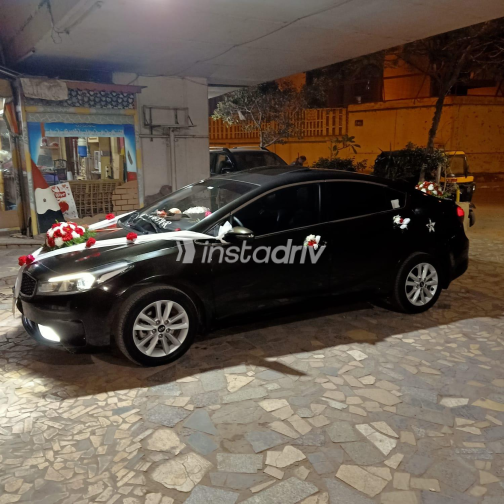 Kia Cerato 2017 Black Automatic Used for Sale in Greater Cairo ( Cairo + Giza) - 1