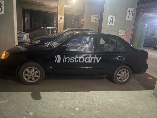 Hyundai Verna 2006 Black Automatic Used for Sale in Greater Cairo ( Cairo + Giza) - 1