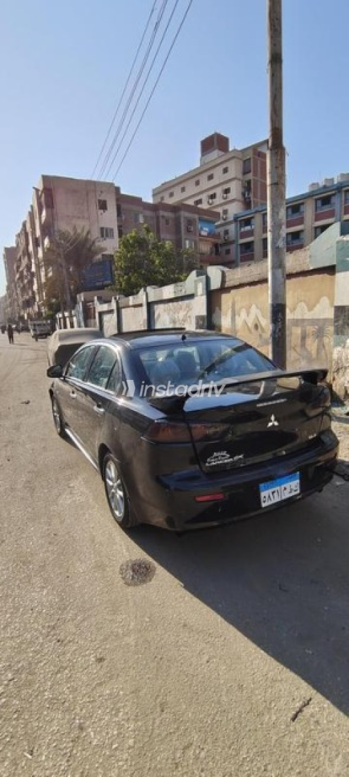 ميتسوبيشي لانسر اى اكس شارك 2016 أسود أوتوماتيك مستعملة للبيع في الزقازيق - 3