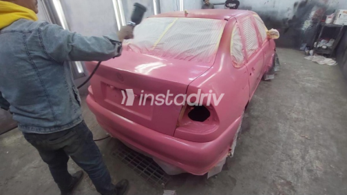 Volkswagen Polo 2001 Red Automatic Used for Sale in Nasr city - 9