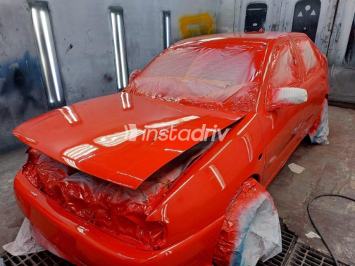Volkswagen Polo 2001 Red Automatic Used for Sale in Nasr city - 10
