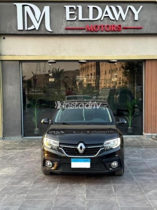 Renault Logan 2022 Black Automatic Used for Sale in Nasr city - 1