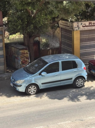 هيونداي جيتز 2008 أزرق أوتوماتيك مستعملة للبيع في المنيا‎