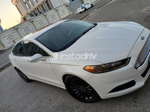 Ford Fusion 2013 White Automatic Used for Sale in Cairo - 1