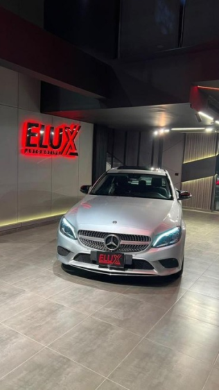 Mercedes C 200 2020 Gray Automatic Used for Sale in Sheikh Zayed City