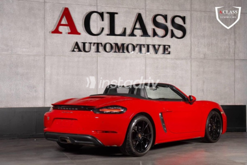 Porsche Boxster 2021 Red Automatic Used for Sale in Sheikh Zayed City - 2