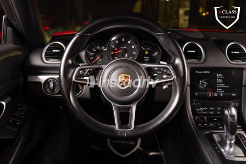 Porsche Boxster 2021 Red Automatic Used for Sale in Sheikh Zayed City - 10