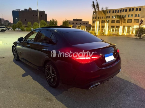مرسيدس C 200 2022 أسود أوتوماتيك مستعملة للبيع في 6 أكتوبر - 2