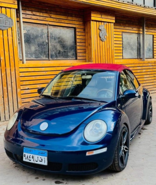 Volkswagen Beetle 2005 Blue Automatic Used for Sale in Helwan