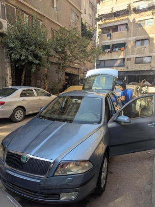 سكودا اوكتافيا A5 2008 أزرق أوتوماتيك مستعملة للبيع في القاهرة