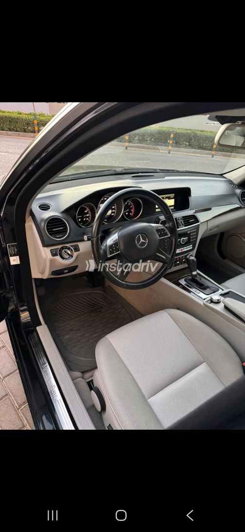 Mercedes C 180 2014 Black Automatic Used for Sale in Greater Cairo ( Cairo + Giza) - 5