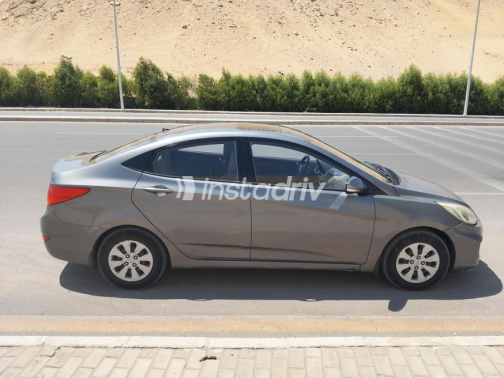 Hyundai Accent RB 2015 Gray Automatic Used for Sale in Giza - 4