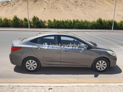 Hyundai Accent RB 2015 Gray Automatic Used for Sale in Giza - 5