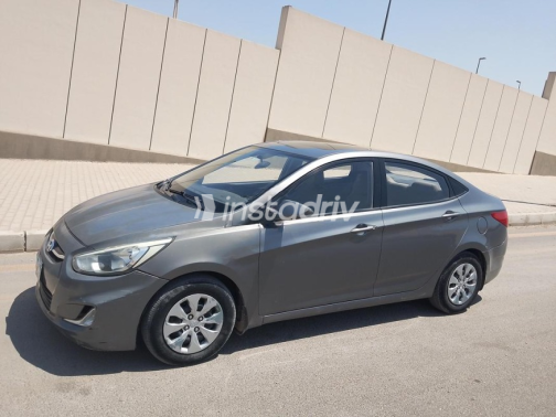 Hyundai Accent RB 2015 Gray Automatic Used for Sale in Giza - 7