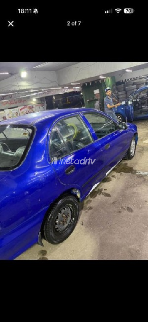 Hyundai Accent 1998 Blue Automatic Used for Sale in Ain Shams - 4