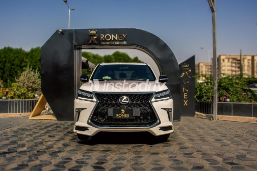 Lexus Lx 2020 White Automatic Used for Sale in Cairo - 4