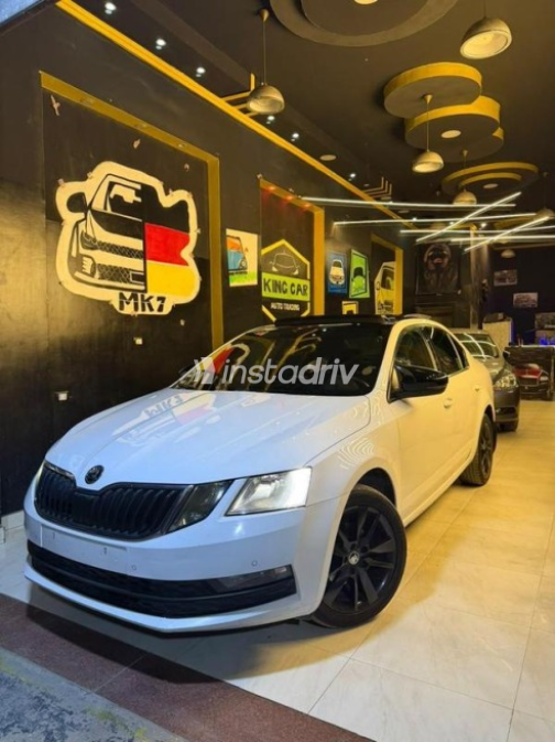 Skoda Octavia A7 2020 White Automatic Used for Sale in El Mahalla - 1