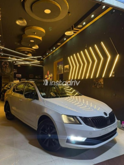 Skoda Octavia A7 2020 White Automatic Used for Sale in El Mahalla - 4