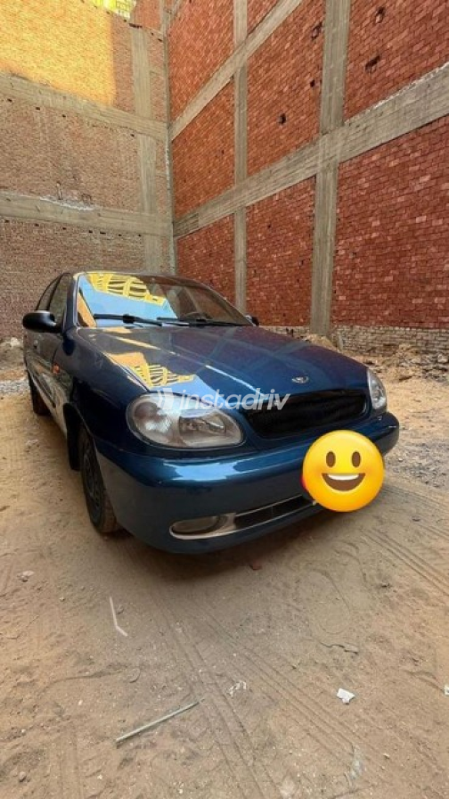 Daewoo Lanos 1999 Blue Automatic Used for Sale in Cairo - 2