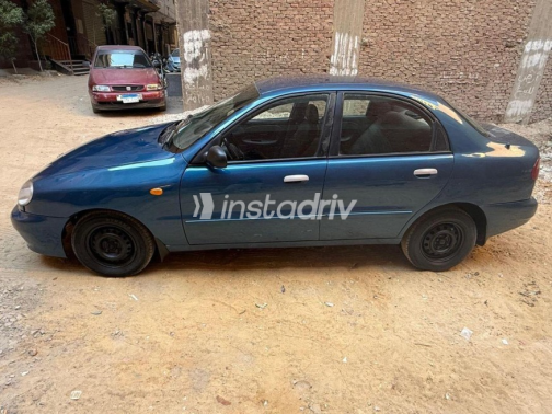 Daewoo Lanos 1999 Blue Automatic Used for Sale in Cairo - 4