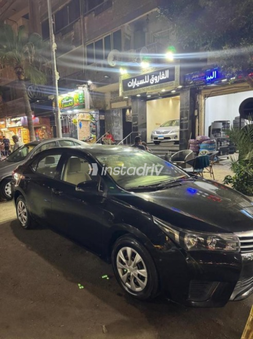 Toyota Corolla 2015 Black Automatic Used for Sale in Greater Cairo ( Cairo + Giza) - 3