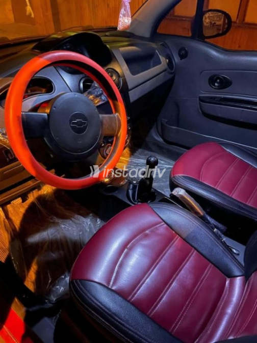 شيفروليه سبارك 2009 أحمر أوتوماتيك مستعملة للبيع في كفر الشيخ - 6
