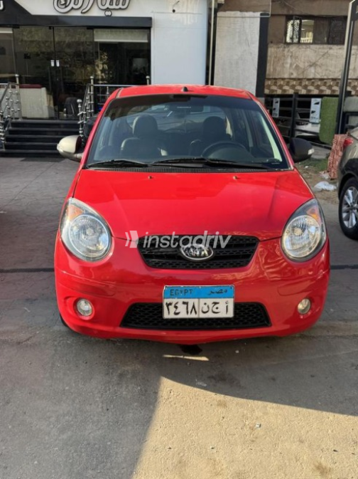 Kia Picanto 2010 Red Automatic Used for Sale in Nasr city - 1