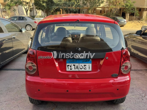 Kia Picanto 2010 Red Automatic Used for Sale in Nasr city - 5