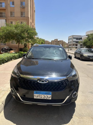 شيرى تيجو 7 2022 أسود أوتوماتيك مستعملة للبيع في 6 أكتوبر