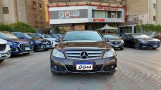 مرسيدس C 180 2014 بني أوتوماتيك مستعملة للبيع في المعادى