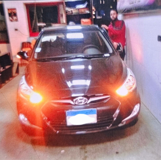 Hyundai Accent 2017 Black Automatic Used for Sale in Greater Cairo ( Cairo + Giza)