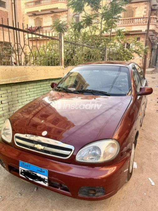 Chevrolet Lanos 2014 Dark Red Automatic Used for Sale in Al Shorouk - 1