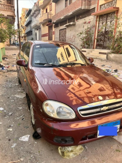 Chevrolet Lanos 2014 Dark Red Automatic Used for Sale in Al Shorouk - 2