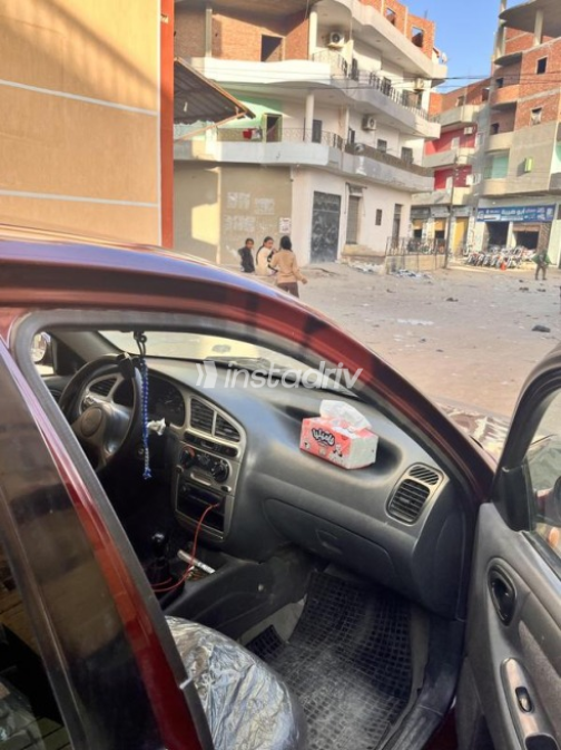 Chevrolet Lanos 2014 Dark Red Automatic Used for Sale in Al Shorouk - 3