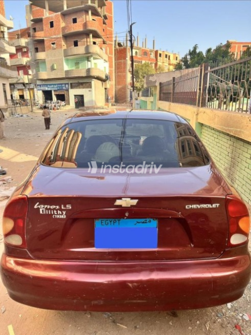 Chevrolet Lanos 2014 Dark Red Automatic Used for Sale in Al Shorouk - 4