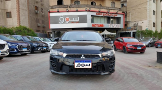 ميتسوبيشي لانسر 2018 أسود أوتوماتيك مستعملة للبيع في المعادى