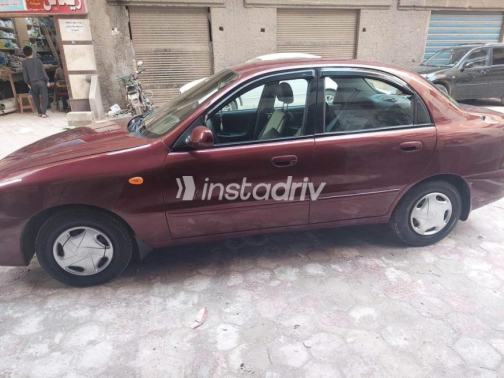 Chevrolet Lanos 2011 Dark Red Automatic Used for Sale in Tanta - 3