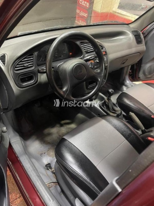 Chevrolet Lanos 2011 Dark Red Automatic Used for Sale in Tanta - 4