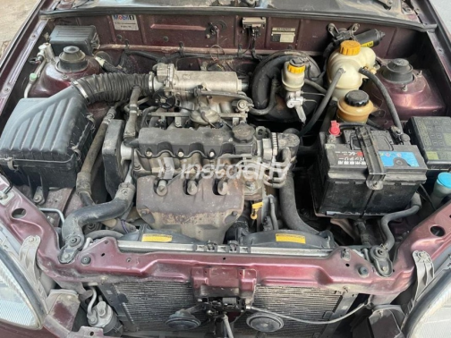 Chevrolet Lanos 2011 Dark Red Automatic Used for Sale in Tanta - 5